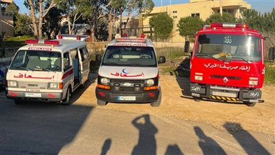 مناورة ميدانية شاملة للجنة دفن الموتى في صريفا لرفع الجهوزية والجاهزية الميدانية