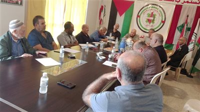 قيادة العمل اليومي لاتحاد نقابات عمال فلسطين – فرع لبنان تعقد اجتماعها الدوري في صيدا