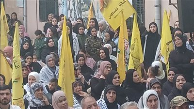 فتح - شعبة البرج الشمالي تُحيي الذكرى الحادية والعشرين لاستشهاد القائد الرمز ياسر عرفات