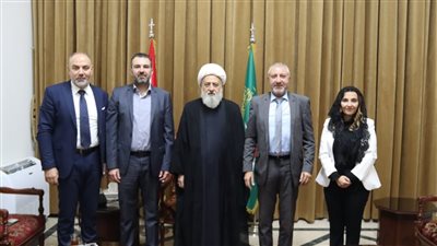 الشيخ الخطيب يستقبل وفد التيار الوطني الحر ويؤكد أولوية الحوار ووحدة الموقف الوطني