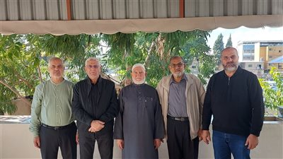 مجلس علماء فلسطين يستقبل وفدا من حماس