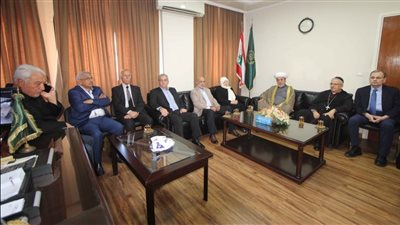 اجتماع تشاوري لفاعليات صيدا في دار الإفتاء  استنكاراً لمجزرة عين الحلوة