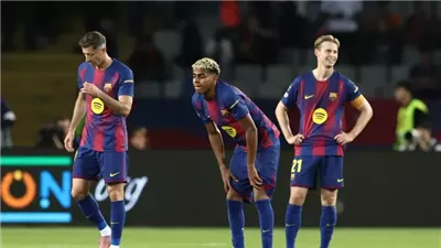 خسارة ثقيلة لبرشلونة في دوري أبطال أوروبا