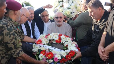 حركة فتح في صور تشيّع القائد الوطني الكبير اللواء جلال أبو شهاب إلى مثواه الأخير