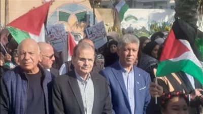 اتحاد نقابات عمال فلسطين - فرع لبنان يشارك في الوقفة التضامنية في صيدا بمناسبة اليوم العالمي للتضامن مع الشعب الفلسطيني