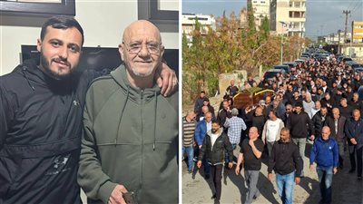 مدينة صور شيعت المرحوم السيد علي مناع ( ابو حسين) والد السعيد مفقود الاثر حسن مناع ( مطيع)