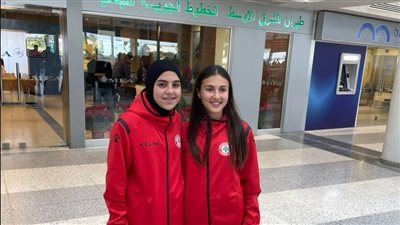 ابنتا النجارية الجنوبية مَلَك حسين ولَامار حسين تشاركان في المنتخب اللبناني للمباريات القائمة في السعودية