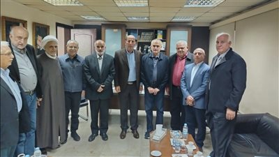الجبهة الديمقراطية تلتقي المكتب السياسي لحركة أمل 