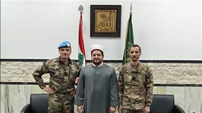 مفتي صور يستقبل قائد الكتيبة الفرنسية في اليونيفيل