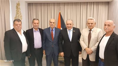 سفير فلسطين في لبنان يستقبل وفداً مشتركاً من 