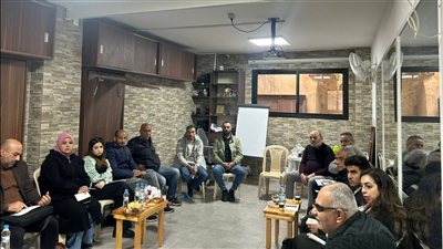 لقاء تحضيري للجمعيات والمؤسسات العاملة داخل المخيمات والتجمعات الفلسطينية