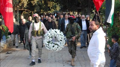 إتحاد نقابات عمال فلسطين- فرع لبنان يشارك في إحياء الذّكرى ال