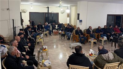 أمسية ثقافية في ديوانية الامام الحسين (ع) دارة المحامي وسيم منيف قليط بحضور مدير التبليغ الديني في المجلس الإسلامي الشيعي الأعلى