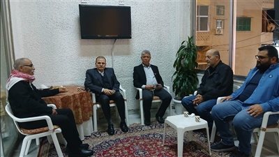 إتحاد نقابات عمال فلسطين  وسعادة النائب الدّكتور عبد الرحمن البزري بحثا القضايا المطلبية لشعبنا