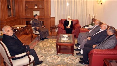 بهية الحريري تلتقي مجلس الأمناء الجديد للهيئة الإسلامية للرعاية ووفداً من جمعية  