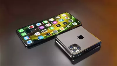 آيفون القابل للطي يدمج Touch ID في زر الطاقة ويمنح تجربة شبيهة بالآيباد
