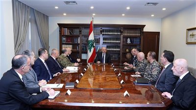 اجتماعٌ أمنيّ في بعبدا... وماذا طلب الرئيس 