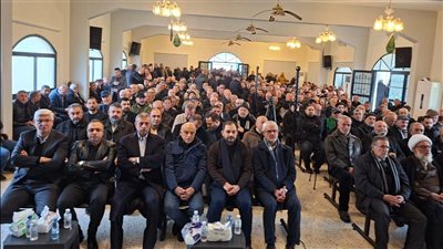 حركة أمل تُحيي أسبوع القائد حسن حمدان… وأيوب حميد: إعادة الإعمار حقّ وطني