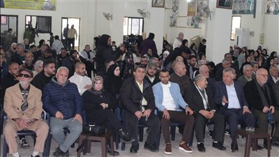 مهرجان فني تراثي في مخيم الرشيدية إحياءً للذكرى الحادية والستين لانطلاقة الثورة الفلسطينية