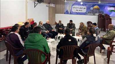 جماهيري حماس يجول في مخيم برج الشمالي: توحيد الموقف الفلسطيني عامل اساسي في توفير حقوق شعبنا