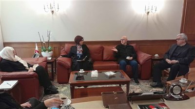 بهية الحريري تستقبل وفد جمعية 