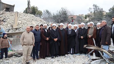 العلامة علي الخطيب يجول على البلدات الجنوبية المتضرّرة: العدوان بلا مبرر والدولة غائبة عن مسؤولياتها