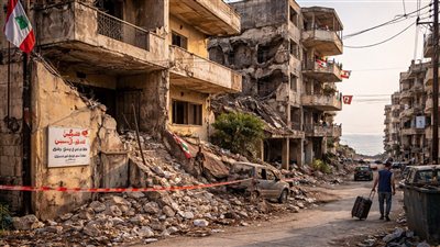 بشكل عاجل لا يحتمل المجازفة : اخلاء ١١ مبنى قرب صور تجنباً لكوارث محتملة