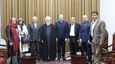 الخطيب يستقبل وفودًا دينية ومدنية ويؤكد دعم العيش المشترك ودولة المواطنة