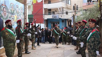 حركة فتح تشيّع الشهيد القائد اللواء بحري جواد خليل جادالله في مخيم برج الشمالي