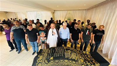 بالصور من أبيدجان: تشييع المرحوم أيمن فضل نحله