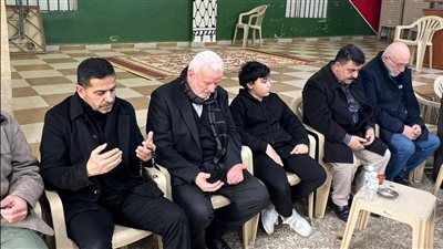 أبو العردات على رأس وفد قيادي يقدم واجب العزاء باللواء بحري جواد جاد الله