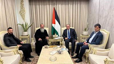 الاسعد يستقبل الارشمندريت اغابيوس ابو سعدى
