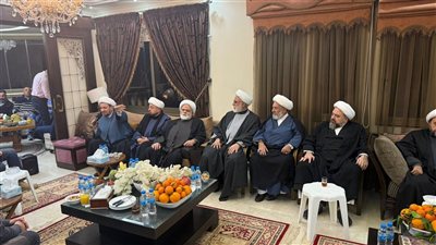 أمسية ثقافية ودينية في الحوش بمناسبة ولادة الأقمار الهاشمية في شهر شعبان المعظم بحضور سماحة العلامة الشيخ علي بحسون 