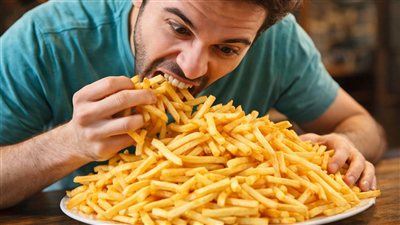 من يقدر على اكل 6 كيلو بطاطا مقلية ؟
