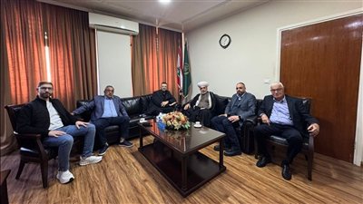 المفتي سوسان يستقبل أحمد الحريري مع وفد من 
