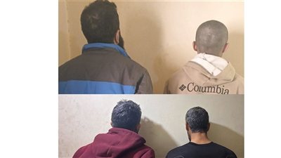 شعبة المعلومات توقف 3 سوريين ولبناني يسرقون المنازل في إحدى المناطق