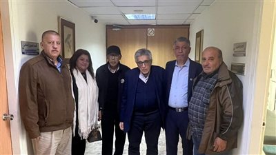 وفد اتحاد نقابات عمال فلسطين – فرع لبنان يزور إدارة مستشفى دلاعة