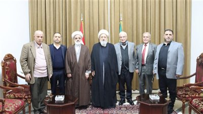 الشيخ علي الخطيب يستقبل وفوداً درزية وبقاعية