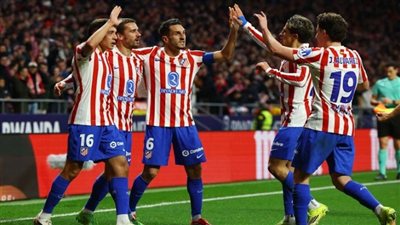 أتلتيكو مدريد يسحق برشلونة في ذهاب نصف نهائي كأس الملك