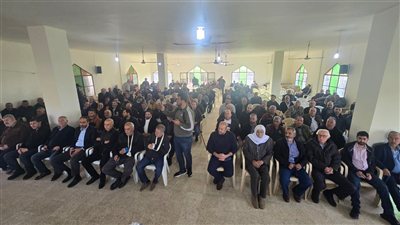 بالصور: إحياء ذكرى ثالث المرحوم الحاج مصطفى الداود (ابو عبدالله)