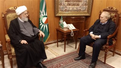 الشيخ علي الخطيب يستقبل طراد حمادة ووفوداً لبحث الأوضاع العامة