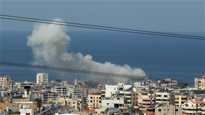 عاجل: غارة في قلب مدينة صيدا - ناحية الكورنيش البحري