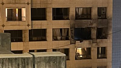 فجراً... مسيّرة استهدفت فندق 