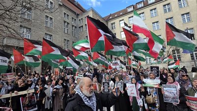 وقفة احتجاجية في العاصمة الألمانية برلين