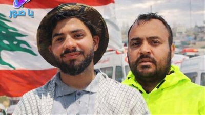 ارتقاء المسعفين علي حسن الجشي وفضل عباس رميتي في برج قلاويه