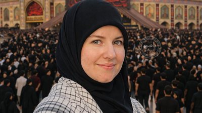 ارتقاء الشابة شيماء غازي عطية من قانا