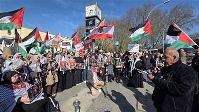 مسيرة جماهيرية حاشدة في برلين تضامناً مع فلسطين ولبنان وإيران