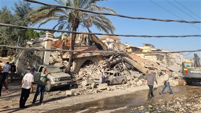 مأساة في الزرارية ... ارتقاء 7 مواطنين واصابة 6 بجراح جراء الغارة على البلدة