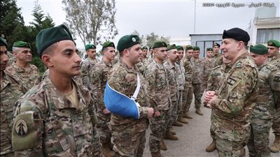قائد الجيش العماد رودولف من الجنوب: الرهان اليوم على الجيش واللبنانيون يتطلعون إليه في هذه المرحلة الصعبة من تاريخ وطننا