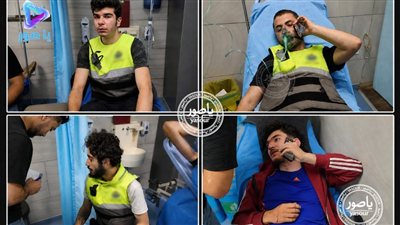 صريفا: اصابة 4 من مسعفي الهيئة جراء الغارة على البلدة قبل قليل واصاباتهم طفيفة بفضل الله